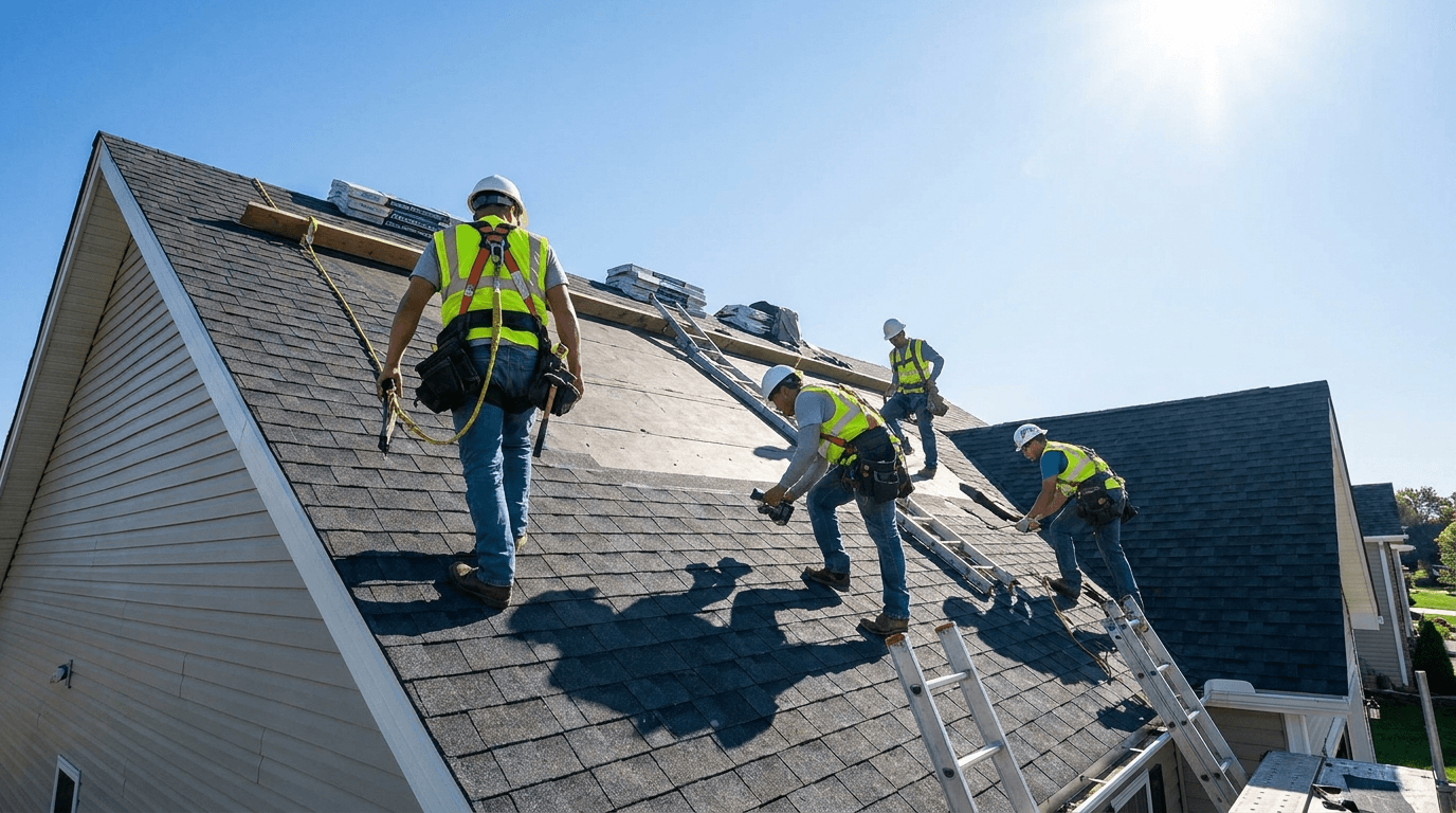 Summit Ridge Roofing — sample roofers website